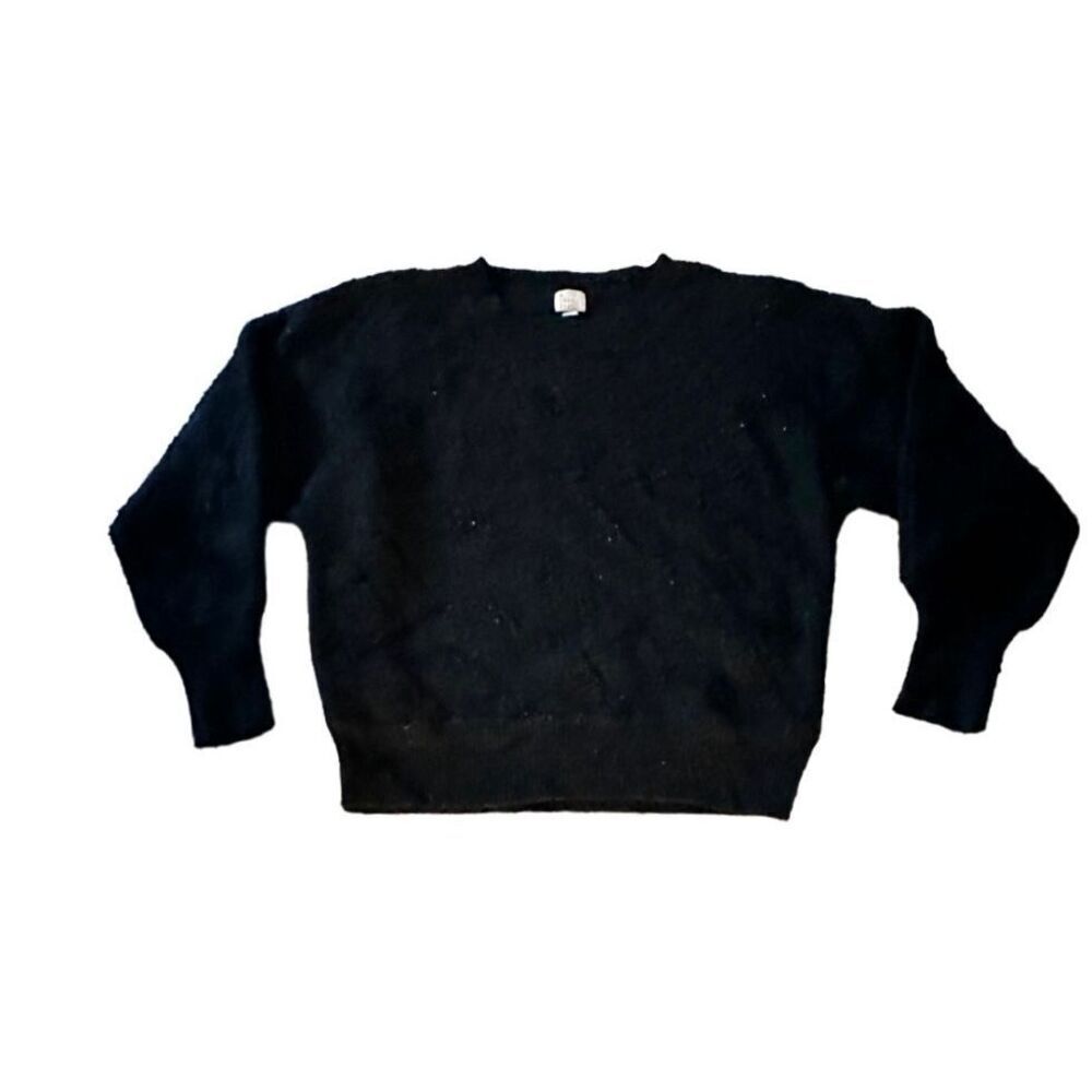 A New Day Sweater Tiger Embossed Knit Print